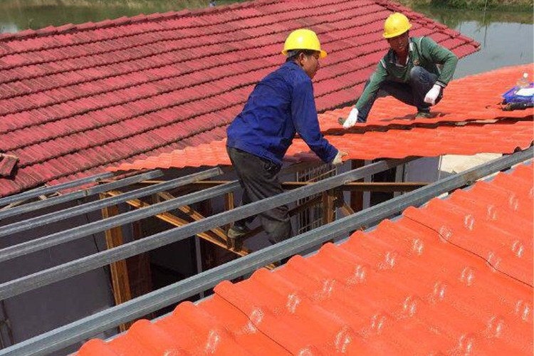 安裝合成樹脂瓦 安裝合成樹脂瓦