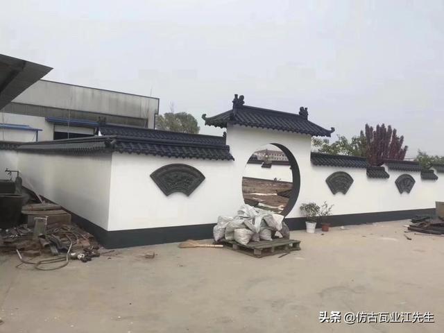 古瓦新制，樹脂仿古瓦為現(xiàn)代仿古建筑添磚加瓦